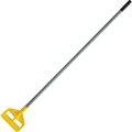 Rubbermaid Commercial Handle, Side-Gate, Fiberglass, f/Wet Mops, 54"YW/GY, PK 12 RCPH145CT